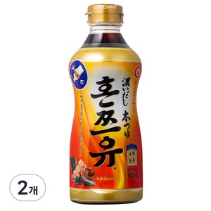 기꼬만 코이다시 혼쯔유소스, 500ml, 2개