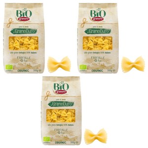 그라노로 듀럼밀 파르팔레, 500g, 3개