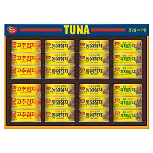 동원참치 선물세트 O-24호 + 부직포백, 1세트