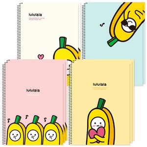 포포팬시 바나나 연습장 노트, 랜덤 발송, 10개