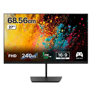 한성컴퓨터 FHD IPS 240 게이밍 모니터, 68.6cm, TFG27F24P(일반)