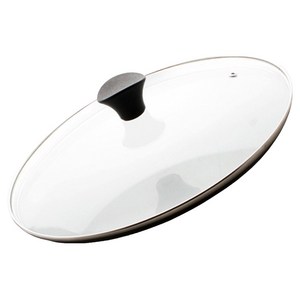 에브리 넘침방지 강화유리 뚜껑 심플, 28cm, 1개