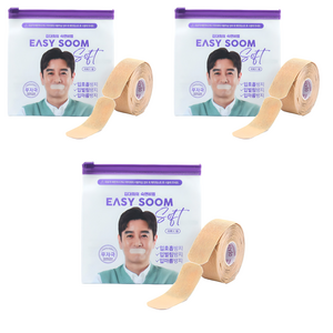이지숨 소프트 입막음 테이프 60p, 3개