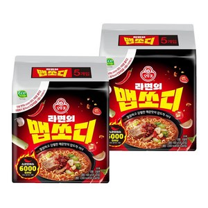 오뚜기 라면의 맵쏘디 120g, 10개, (5개입 X 2팩)
