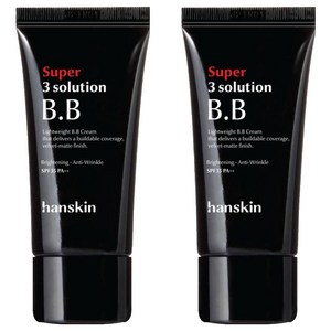 한스킨 수퍼 쓰리 솔루션 비비크림 SPF35 PA++, 30ml, 2개