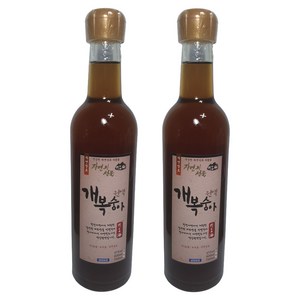 뫼달해 개복숭아원액375ml, 375ml, 2개