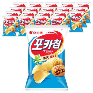 포카칩 오리지널, 66g, 20개
