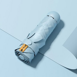 준성 초경량 머쉬룸 5단 암막 우양산 자외선 UV 차단 + 파우치 세트