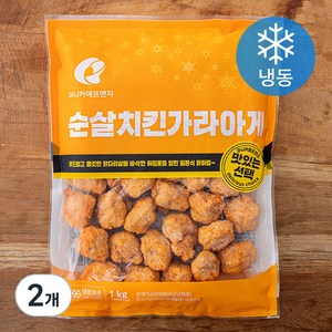 마니커에프앤지 순살치킨가라아게 (냉동), 1kg, 2개