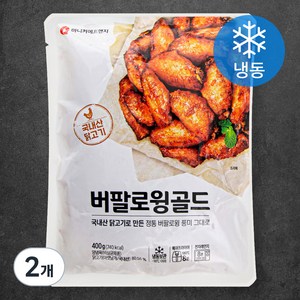 마니커에프앤지 버팔로윙골드 (냉동), 400g, 2팩