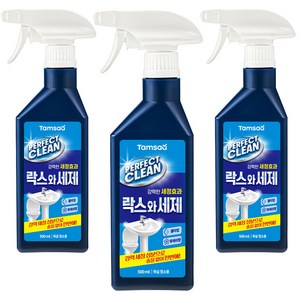 탐사 락스와세제 폼 스프레이 후레쉬향, 500ml, 3개