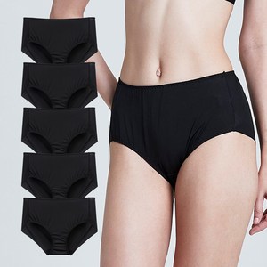 보디가드 여성용 심플 맥시 노라인 헴팬티 5매입
