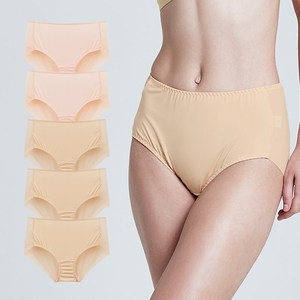 보디가드 여성용 심플 맥시 노라인 헴팬티 5매입