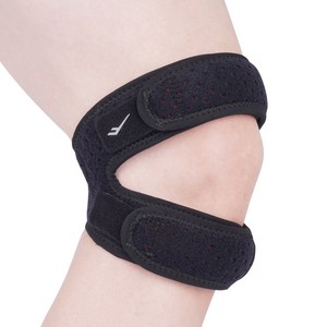 프로스펙스 액티브 무릎 보호대 이중 엑스형, FREE(57 x ..., 블랙, 1개