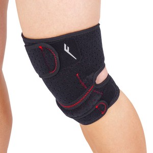 프로스펙스 액티브 무릎 보호대 풀커버형, 블랙, FREE(53.5 ..., 1개