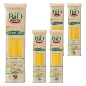 그라노로 유기농 스파게티, 500g, 5개