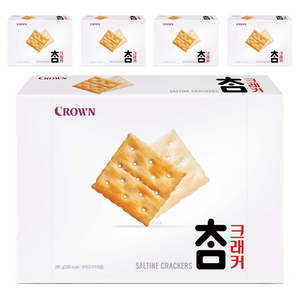 크라운 참 크래커, 280g, 5개