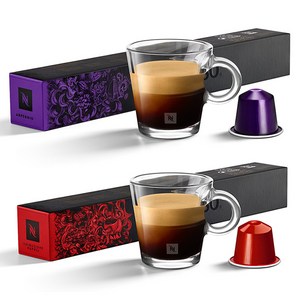 네스프레소 오리지널 이스피라치오네 이탈리아나 아르페지오 5.3g 10p+ 나폴리 5.7g 10p 캡슐커피