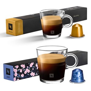 네스프레소 오리지널 에스프레소 볼루토 4.5g 10p + 도쿄 룽고 5.8g 10p 캡슐커피
