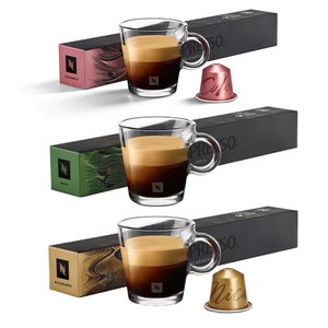 네스프레소 오리지널 마스터 오리진 콜롬비아 5.7g 10p + 인디아 5.5g 10p + 니카라과 5g 10p 캡슐커피 세트