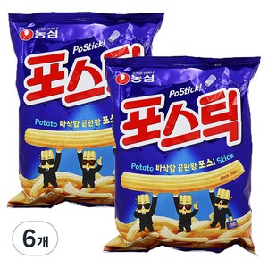 농심 포스틱, 84g, 6개