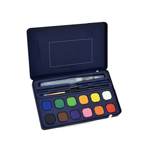 조르조네 고체 수채화 물감 틴케이스 세트