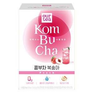 아워티 콤부차 복숭아 30p, 5g, 30개입, 1개