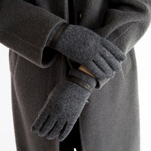 크로커다일 여성용 가죽띠 로고 스마트터치 모장갑