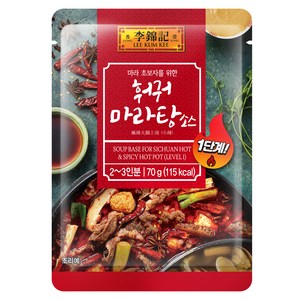 이금기 훠궈 마라탕 소스, 70g, 1개