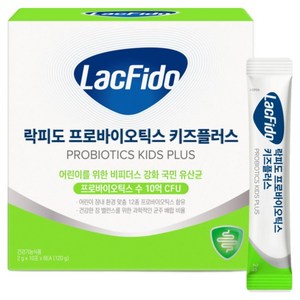 락피도 프로바이오틱스 키즈 플러스 60p, 120g, 1개