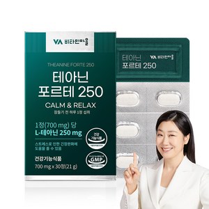 비타민마을 테아닌 포르테 250 21g, 1개, 30정