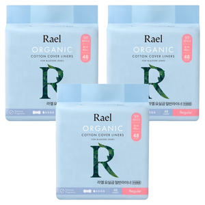 라엘 남녀공용 요실금 라이너, 48개입, 3개