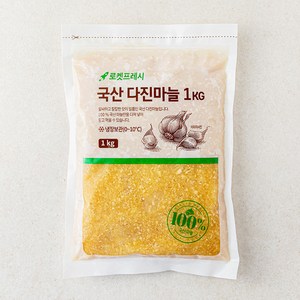 국산 다진마늘, 1kg, 1개