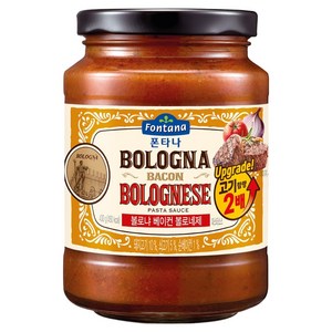 폰타나 볼로냐 베이컨 볼로네제 파스타 소스, 430g, 1개