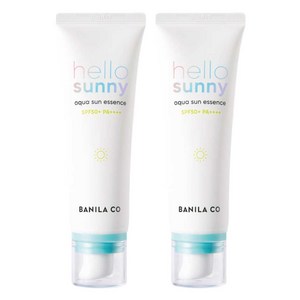 바닐라코 헬로 써니 아쿠아 선 에센스 SPF50+ PA++++, 50ml, 2개