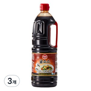 해표 굴소스 2kg, 3개