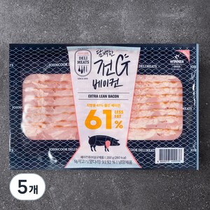 존쿡 델리미트 전G베이컨, 200g, 5개