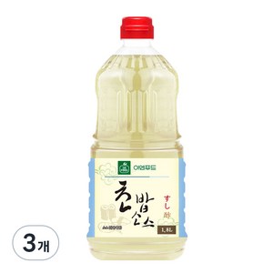 이엔푸드 초밥소스, 1.8L, 3개