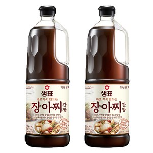 샘표 장아찌 간장, 1.7L, 2개