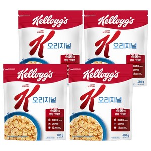 스페셜케이 오리지널 시리얼, 480g, 4개