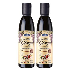 폰타나 모데나 발사믹 글레이즈, 250ml, 2개