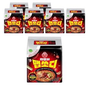오뚜기 라면의 맵쏘디 120g, 35개, (5개입 X 7팩)