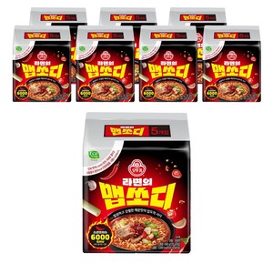 오뚜기 라면의 맵쏘디 120g, 40개, (5개입 X 8팩)