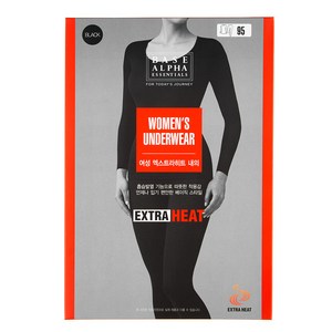 베이스알파에센셜 여성용 엑스트라히트 내의 세트