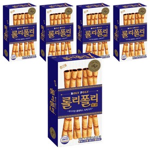 해태제과 롤리폴리 초코, 62g, 5개