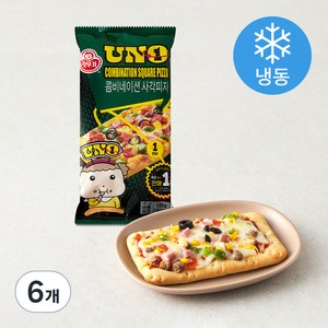 오뚜기 UNO 콤비네이션 사각피자 (냉동)