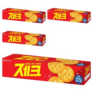 롯데웰푸드 제크 오리지날, 100g, 4개