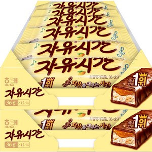 자유시간 초콜릿바, 36g, 24개