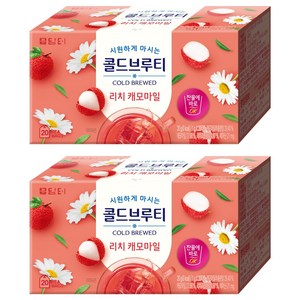 담터 콜드브루티 리치캐모마일