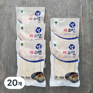 삼호농산 생 소면, 450g, 20개